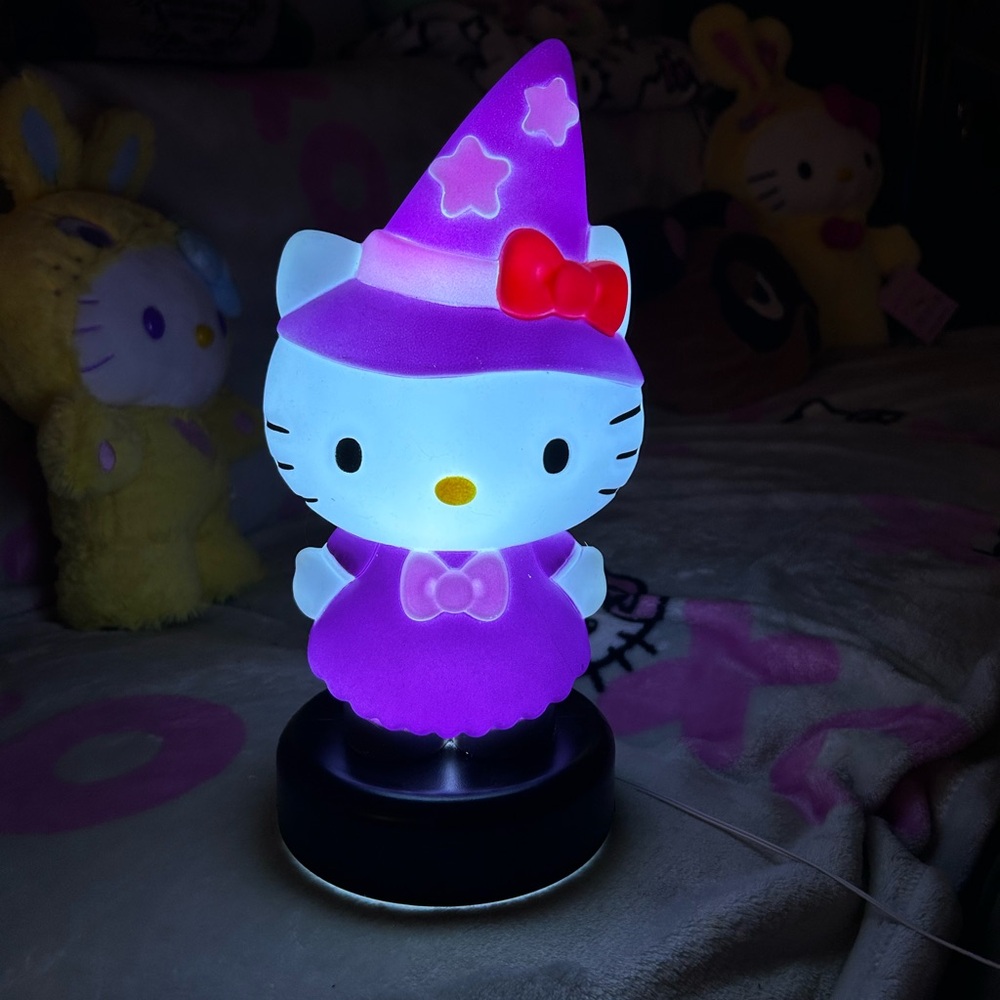 Hello Kitty Purple and Pink LED Night Light
